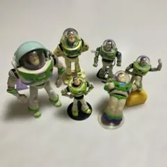レトロ　トイストーリー　バズ　フィギュア　トコトコ　キーホルダー　レア　セット