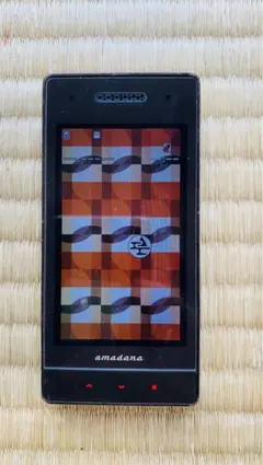 amadana 携帯電話 FOMA N-04A ブラウン ジャンク
