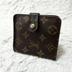 極美品 60 LOUIS VUITTON 二つ折り財布 モノグラム ap1 - メルカリ