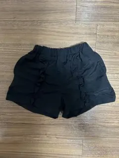 水陸両用ブラックフリルショートパンツ 90cm