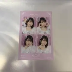 佐々木舞香 4カットフォトvol.1(第1弾魔法少女)