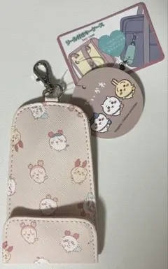 ちいかわ ハチワレ うさぎ モモンガ 古本屋 カニ リール付きキーケース