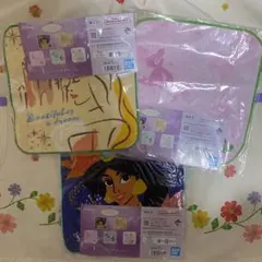 ディズニープリンセス　ハンドタオル　一番くじ