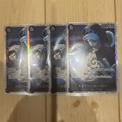 ワンピースカード　トラファルガー・ローSR4枚セット