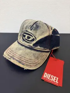 DIESEL ディーゼル ロゴ デニム キャップ C-SEYMON