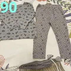 ユニクロ　90 レギンス　ロンT 動物　ダンボ