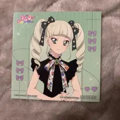 アイカツ Link ribbon 特典ステッカー 藤堂ユリカ