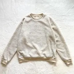 BEAMS ビームス ボアトレーナー スウェット XL オフホワイトのサムネイル