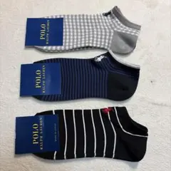 未使用　POLO RALPH LAUREN 3足セット ソックス