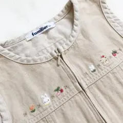 ⚠️汚れ有り⚠️ファミリア  ジャンパースカート　100