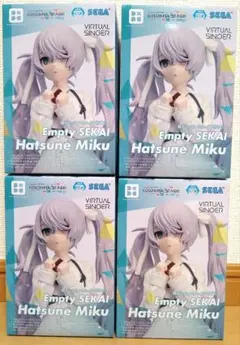 プロセカ 誰もいないセカイの初音ミク フィギュア 4点セット 未開封