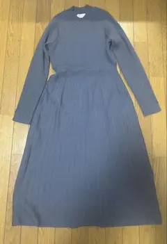 index プルオーバー ニット ワンピース セット