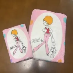 昭和レトロ　はらたいらバス&フェイスタオルセット