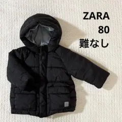 あいうさま専用　ZARA 中綿コート　黒ブラック　青ブルー