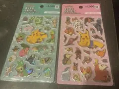 韓国　ポケモン　シール ダイソー