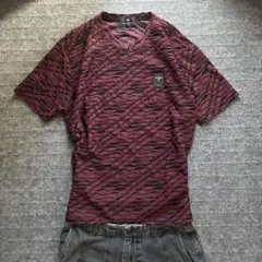 00s y2k jacquard v neck お兄系 平成 archive