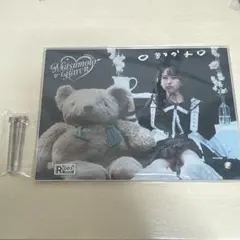 松本かれん FRUITSZIPPER 生誕祭 直筆サイン入りアクリルボード A賞