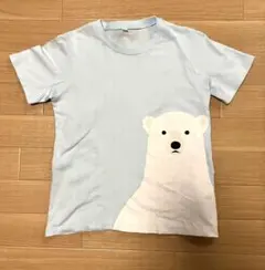無印良ホッキョクグマ　Tシャツ サイズ130のサムネイル
