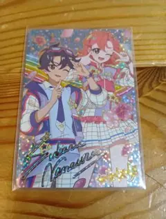 映画 ひみつのアイプリ まんかいバズリウムライブ！ 入場者特典カード 七浦すばる