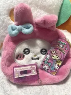 マイメロディ＆クロミ フリースポーチセット