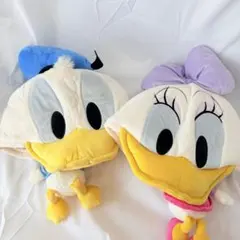 ディズニーリゾート　デイジー　ドナルド 帽子　ファンキャップ ペア カップル