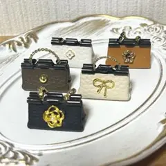 ハンドメイド リカちゃん人形 ドール用 アウトフィット バッグ トート ハンドのサムネイル