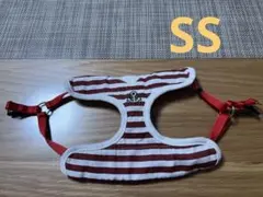 犬用ハーネス 胴輪 マリン柄 ストライプ