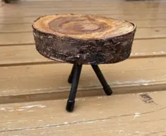 天然木 切り株 フラワースタンド