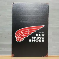 RED WING SHOES レトロ風 ブリキ看板 OK2762