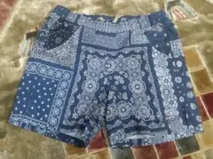 nanor BANDANA MIDDLE SHORTS　M