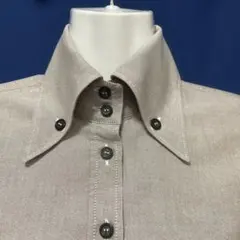 【ベネトン】長袖　シャツ　ブラウン系のサムネイル