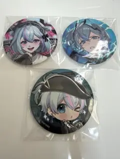 シクフォニ 缶バ 雨乃こさめ 3点セット