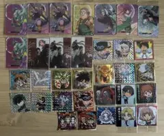サカモトデイズ/ワンピースほか ウエハースシール•カード 33枚