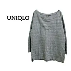 ユニクロ/UNIQLO ロンT 長袖ニット ユニセックス コットン100%