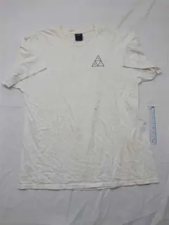 ■ハフ トリプルトライアングルロゴTシャツ XLサイズ メンズ ホワイト系