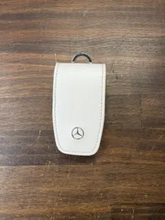 Mercedes-Benz キーケース ホワイト レザー - メルカリ