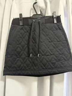 【New Balance 】キルティングミニスカート ブラック【新品タグ付き】