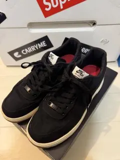 Supreme × NikeAirForce1Low 08 NRGBlack