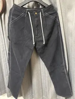 Lee ブラック ペインターパンツ