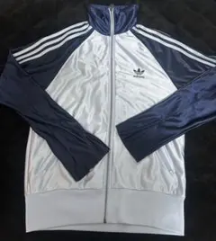 adidas ジャージ M ネイビー/シルバー
