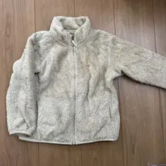 UNIQLO フリースジャケット 110 クリーム