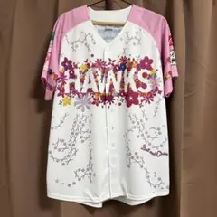 ソフトバンクホークス ピンクフルデー ユニフォーム