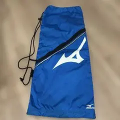 Mizuno 青 ドローストリングバッグ