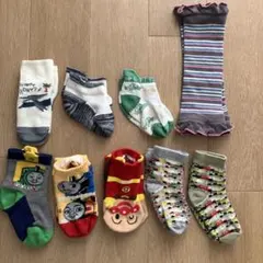 靴下 レッグウォーマー　9足セット