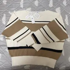 GLOBAL  WORKのVネックセーター