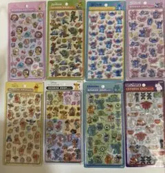 【正規品】ボンボンドロップシール　ディズニー8種セット