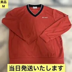 【美品・当日発送】ヨネックス yonex Vネックトレーナー　ウォームアップ　M
