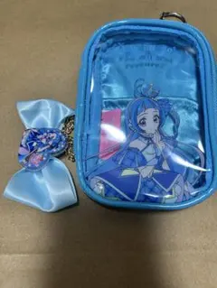 アイドルプリキュア　リボンチャーム　キュアウィンク　コレクションポーチ