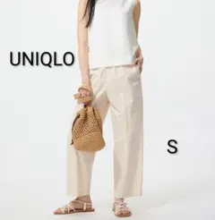 UNIQLO コットンリラックスアンクルパンツ
