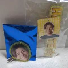 ラフスタイル選手グッズ 中川颯 ネームアクリルキーホルダー 前髪クリップ